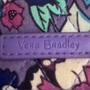 Vera Bradley Purple Floral Clutch